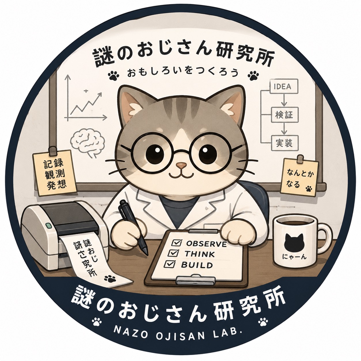 謎のおじさん研究所